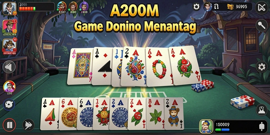 Tampilan permainan A200M yang menarik dan gameplay seru.