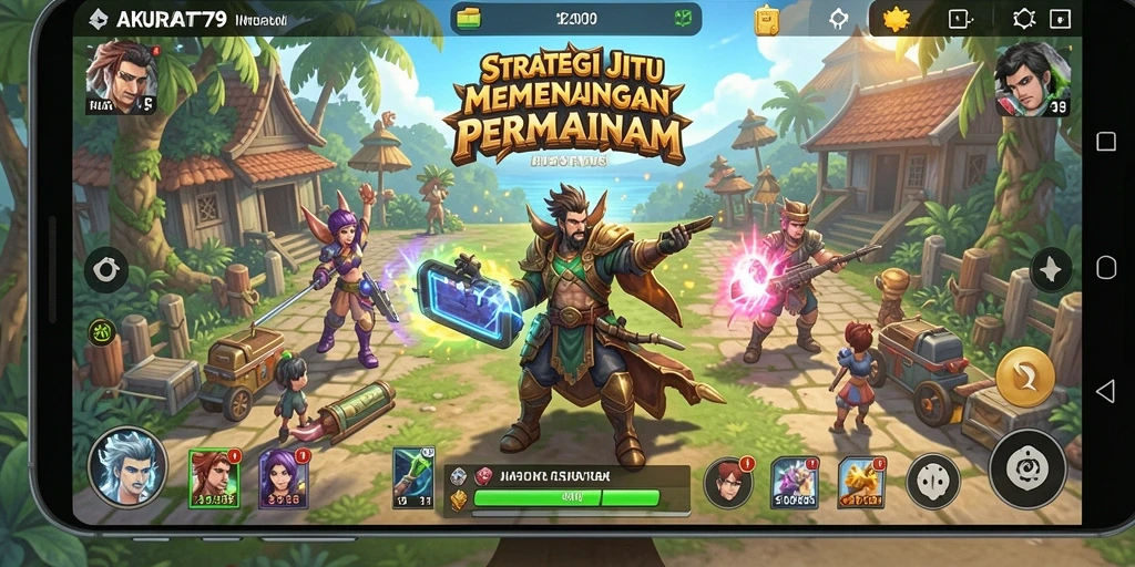 Tampilan gameplay menarik dan strategis dalam AKURAT79.