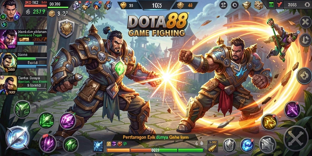 Tangkapan layar DOTA88 menampilkan aksi pertarungan yang mendebarkan.