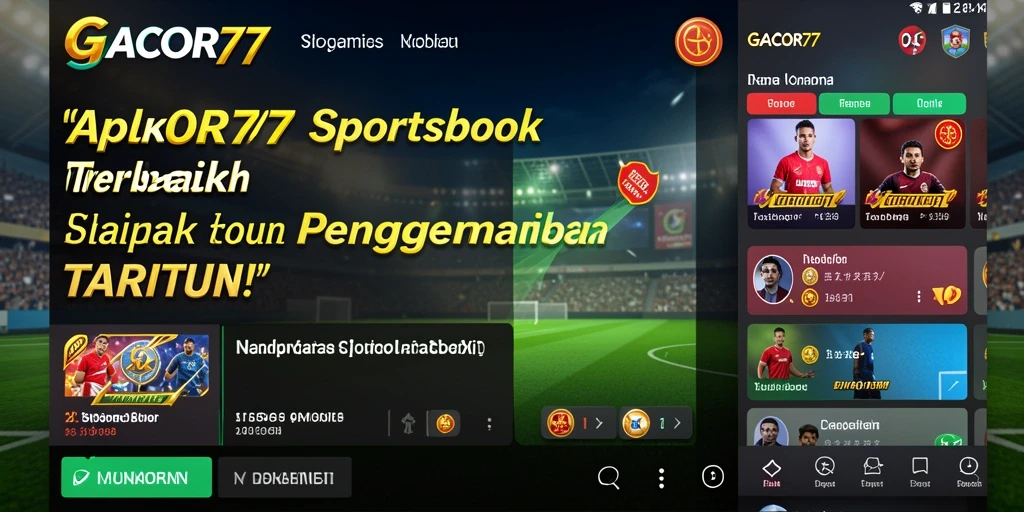 Tampilan screenshot GACOR77 menampilkan aksi taruhan live yang mengasyikkan.