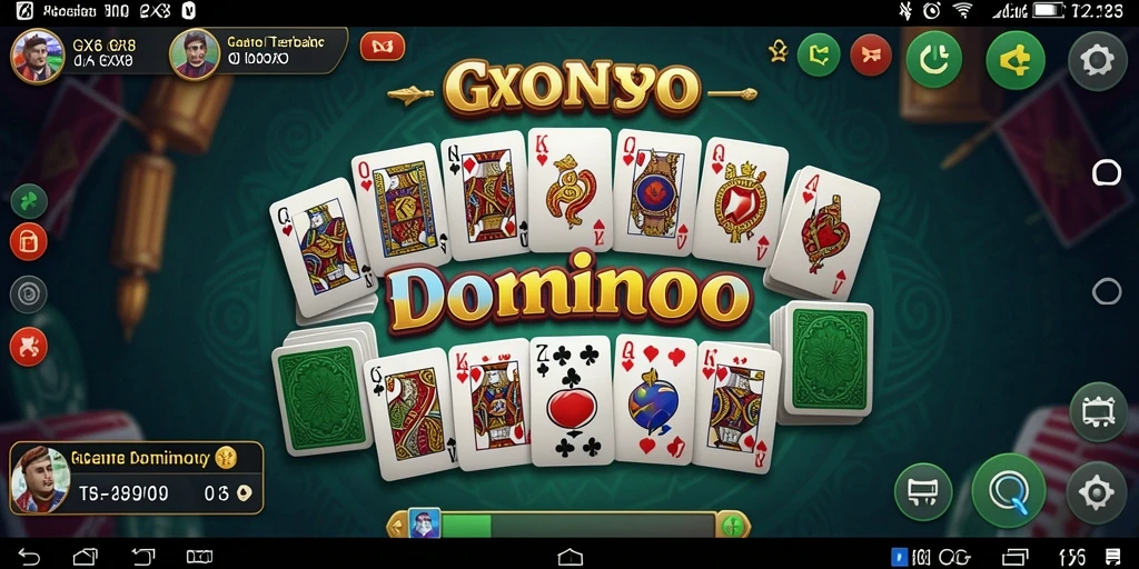 Tampilan gameplay Domino yang seru di GX88.