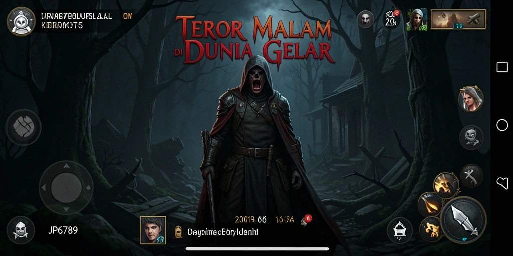 Screenshot JP6789 menampilkan suasana mencekam dan gameplay menegangkan.