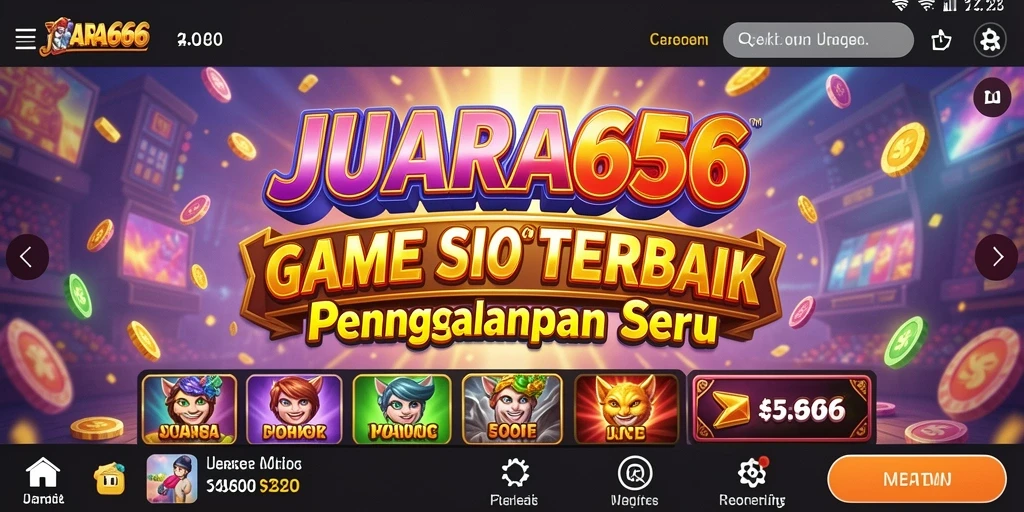 Gameplay JUARA666 yang mengasyikkan dan penuh warna.