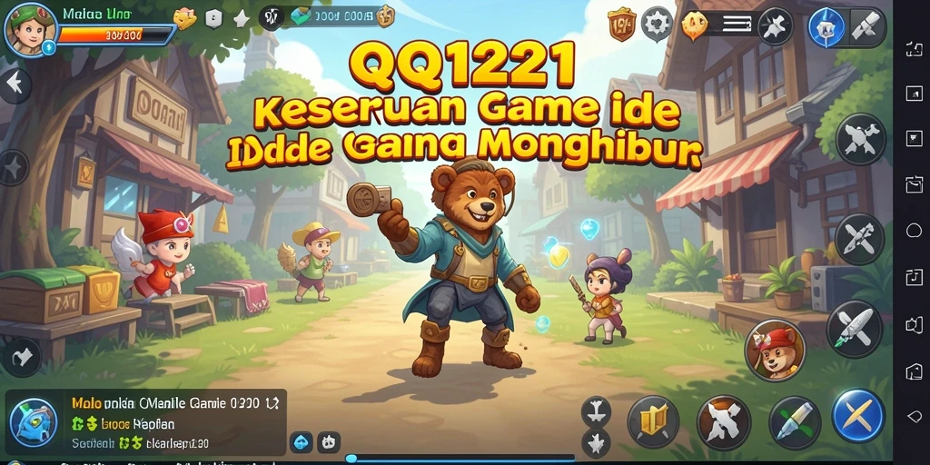 Tampilan menarik dari gameplay QQ1221 yang menghiburkan.