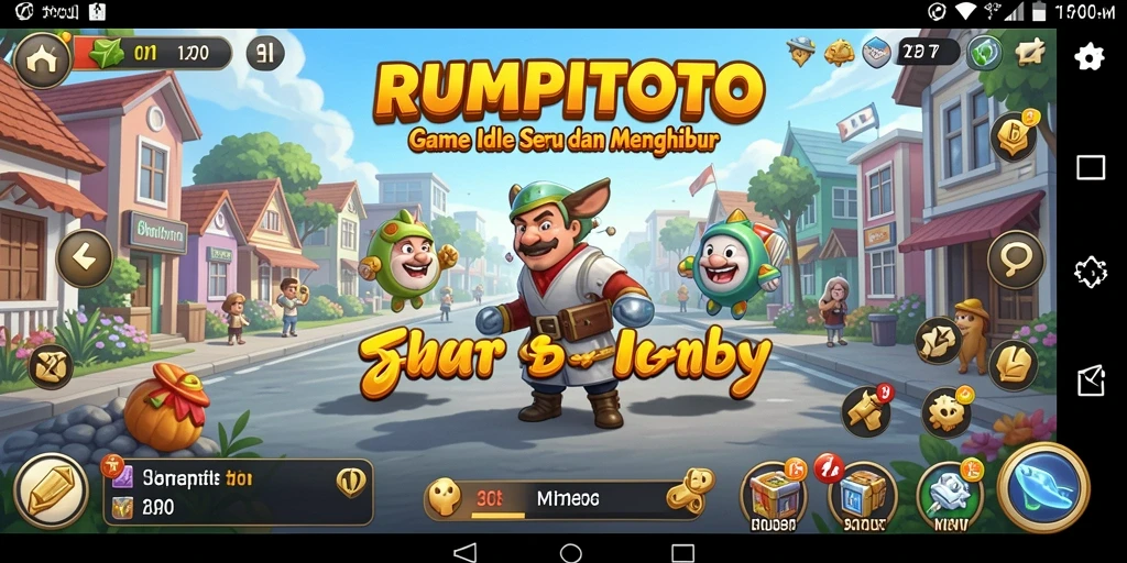 Tampilan gameplay menarik dari RUMPITOTO yang memikat.